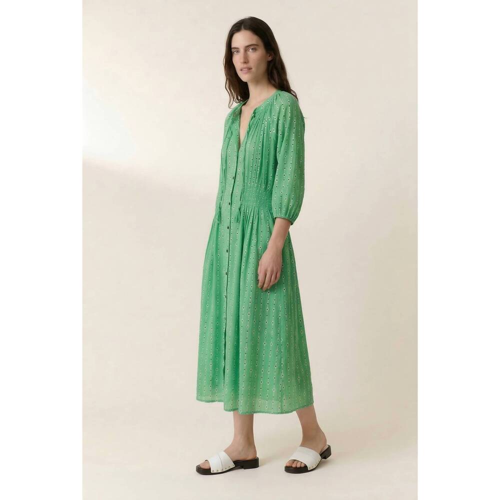 NEW LEON & HARPER roudy dress in green